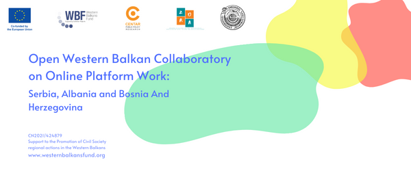 The Open Western Balkan Collaboratory on Online Platform Work: Serbia, Albania and Bosnia and Herzegovina